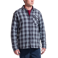 La Sportiva Rambler Lined Men's Flannel Shirt, Onyx/Chalk, Medium