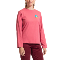 La Sportiva Moon Climb Women's Long Sleeve Shirt, Rosebay, Small