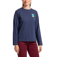 La Sportiva Moon Climb Women's Long Sleeve Shirt, Night Sky, Medium