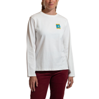 La Sportiva Moon Climb Women's Long Sleeve Shirt, Chalk, XS