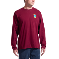 La Sportiva Moon Climb Men's Long Sleeve Shirt, Redwood, Medium