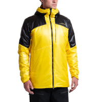 La Sportiva Men's Supercouloir Primaloft Parka, Yellow/Black, Small