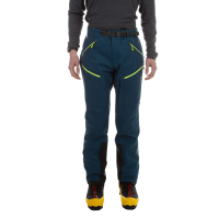 La Sportiva Bernina 3.0 Men's Pants, Storm Blue/Lime Punch, Small