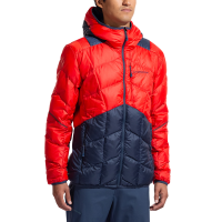 La Sportiva Pinnacle Men's Down Jacket, Mountain Red/Night Sky, Small