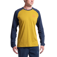 La Sportiva Circle Logo Men's Longsleeve Shirt, Savana/Night Sky, Small
