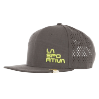 La Sportiva Traverse Trucker Hat, Carbon/Lime Punch, Small