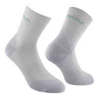 La Sportiva Sprint Trail Socks, Onyx/Aspen Green, 2XL