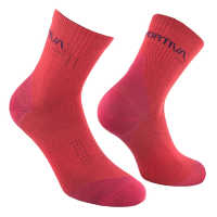 La Sportiva Sprint Trail Socks, Mountain Red/Night Sky, XL