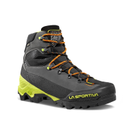 La Sportiva Aequilibrium LT GTX Mountaineering Shoes, Carbon/Lime Punch, Size 46