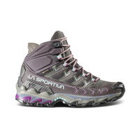 La Sportiva Women's Ultra Raptor II Mid GTX Hiking Shoes, Carbon/Iceberg, Size 40