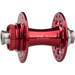 Chris King R45D 12mm Front Disc Hub (Red) (Centerlock) (12 x 100mm) (28H) - FR1266