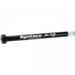 Syntace X-12 Rear Thru Axle (Black) (12 x 142mm) (177mm) (1.0mm) - 105645