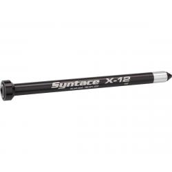 Syntace X-12 Rear Thru Axle (Black) (12 x 148mm) (183mm) (1.0mm) - 119017