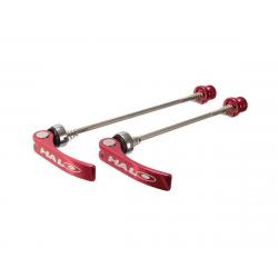 Halo Wheels Porkies Quick Release Skewer Set (Red) (100/135mm) - HUHAQRR