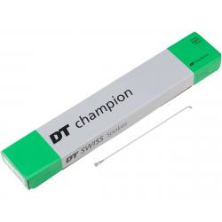 DT Swiss Champion J-bend Spoke (Silver) (2.0mm) (286mm) (Box of 100) - SCH020286N0100