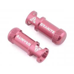 Granite-Design Juicy Nipples Presta Valve Core Remover Caps (Pink) (2) - GVC18-09