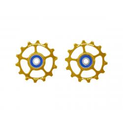 CeramicSpeed SRAM Eagle-14 Pulley Wheels (Gold) (1 x 12 Speed) (Stainless Steel) - 103344