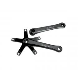 Sugino 75 Track Crank Arm Set (Black) (Single Speed) (Square Taper ISO) (170... - SG75-144-170_BLACK