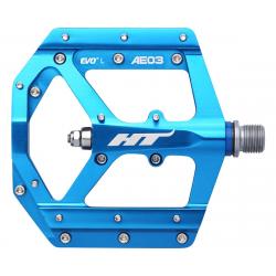 HT AE03 Evo+ Platform Pedals (Marine Blue) (Aluminum) (9/16") - HT-AE03(EVO+)-010