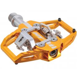 HT T1 Clipless Pedals (Gold) (9/16") - 102001T1204101