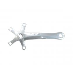 Sugino XD2 Compact Crank Arms (Silver) (1x/2x) (Square Taper JIS) (170mm) - XD2_DOUBLE_170_SIL