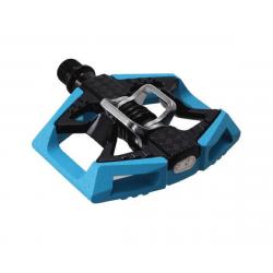 Crankbrothers Double Shot 2 Single-Sided Clipless Pedals (Blue/Black) - 16077