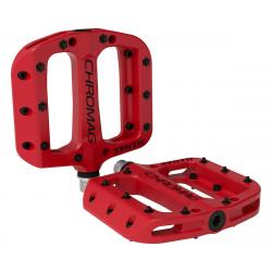 Chromag Synth Composite Platform Pedals (Red) - 183-001-02