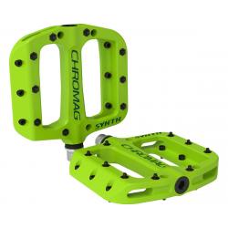 Chromag Synth Composite Platform Pedals (Green) - 183-001-04
