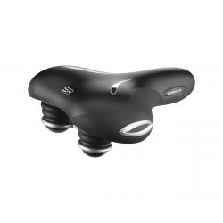 Selle Royal Lookin Relaxed Saddle (Black) (Steel Rails) (219mm) - L1800241