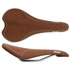 Charge Bikes Spoon Saddle (Brown) (Chromoly Rails) (140mm) - SECH99SPOCBRN