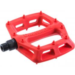 DMR V6 Pedals (Red) (Plastic Platform) (9/16") - DMR-VV6-R