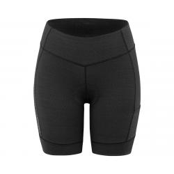 Louis Garneau Women's Fit Sensor Texture 7.5 Shorts (Black) (2XL) - 1050002-020-XXL