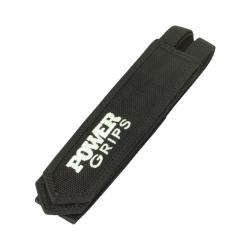 Power Grips Fat Straps (Black/White) - PG-FS-WHITE