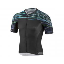 Louis Garneau Course M-2 Race Jersey (Black/Blue/Green) (S) - 1020869-9ZF-S