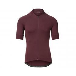 Giro Men's New Road Short Sleeve Jersey (Ox Blood Heather) (XL) - 7114739