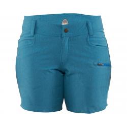 Club Ride Apparel Eden Women's Short (Sea Port Blue)  (w/ Chamois) (L) - WSED801SBL