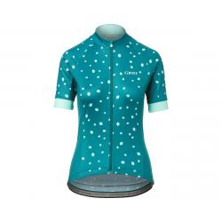 Giro Women's Chrono Sport Short Sleeve Jersey (True Spruce Blossom) (S) - 7114991