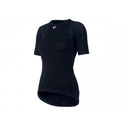 Pearl Izumi Women's Transfer Short Sleeve Wool Base Layer (Black) (XL) - 14221506021XL
