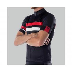 Bellwether Edge Cycling Jersey (Black/Red/White) (S) - 981121062