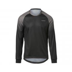 Giro Men's Roust Long Sleeve Jersey (Black/Charcoal Transition) (M) - 7114845