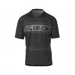 Giro Men's Roust Short Sleeve Jersey (Black/Charcoal Hypnotic) (S) - 7114859