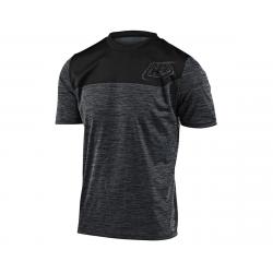 Troy Lee Designs Flowline Short Sleeve Jersey (Heather Black/Black) (S) - 335038032