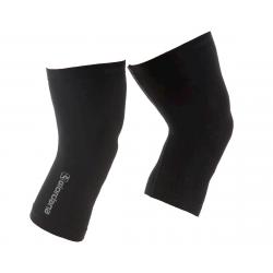Giordana Knitted Dryarn Knee Warmers (Black) (XL/2XL) - GICW18-KNEW-BCLW-BLCK-05