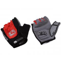 Giordana Strada Gel Short Finger Gloves (Red) (M) - GICS21-GLOV-STRA-REDD-03