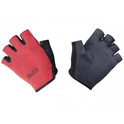 Gore Wear C3 Short Finger Gloves (Black/Hibiscus Pink) (M) - 100496-99AK-7