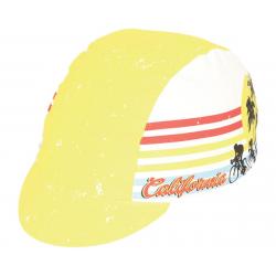 Pace Sportswear Cali Dreamin' Cycling Cap (Yellow) (One Size Fits Most) - 15-0625