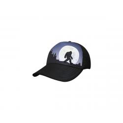 Headsweats Bigfoot Moon Rising Trucker Hat (Black) - 7755401SBFMOONRISING