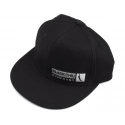 Continental Black Chili Flatbill Hat (Black) (S/M) - CA1000417
