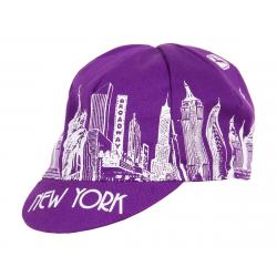 Giordana NYC Landmarks (Purple/White) (One Size Fits Most) - GI-S5-COCA-NYCL-PURP