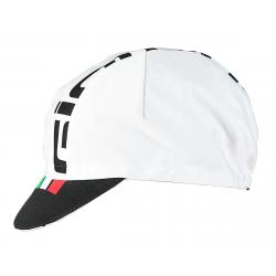 Giordana Logo Cotton Cycling Cap (White/Black) (One Size Fits Most) - GICS18-COCA-GIOR-WTBK